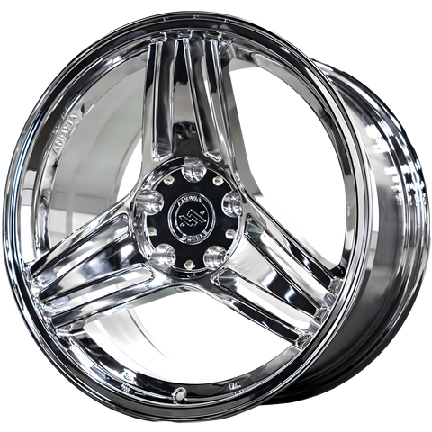 Anovia Treble Chrome 17x8 +35 | 5x114.3 (ANO107178051143573CH)