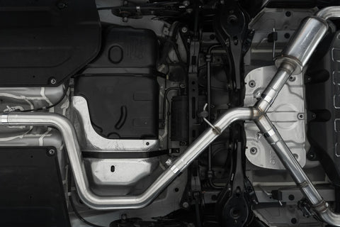 MBRP Dual Outlet 3in Cat Back Exhaust - CF Tips | 2022+ Hyundai Elantra N 2.0L Turbo (S47103CF)