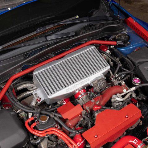 Overtake Top Mount Intercooler | 2002-2007 Subaru WRX, 2004-2021 Subaru STI, 2004-2008 Subaru Forester XT (A10382)