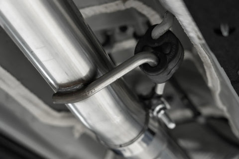 MBRP Dual Outlet 3in Cat Back Exhaust - CF Tips | 2022+ Hyundai Elantra N 2.0L Turbo (S47103CF)