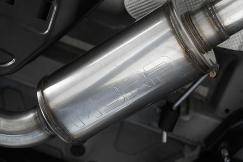 MBRP Dual Outlet 3in Cat Back Exhaust - CF Tips | 2022+ Hyundai Elantra N 2.0L Turbo (S47103CF)