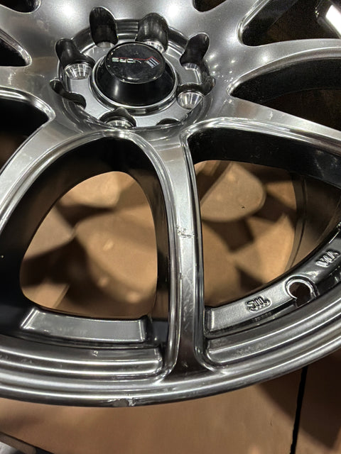 Vors Wheels TR4 Hyperblack 17x8 | 4x100/4x114.3 (TR0417808H35HB) - Return