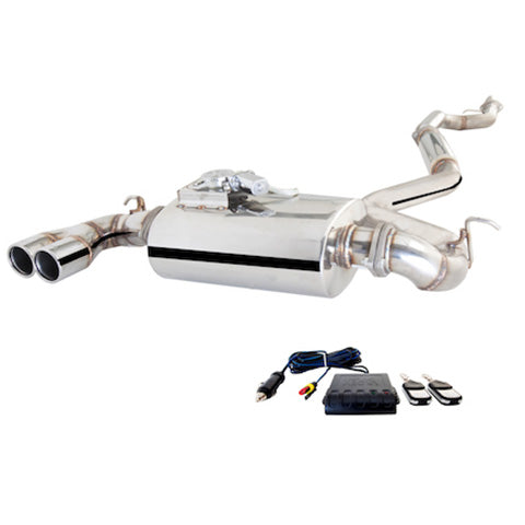XForce Valved Cat-Back Exhaust System | 2011-2014 BMW 125i (ES-BF20-125-VMK-CBS)