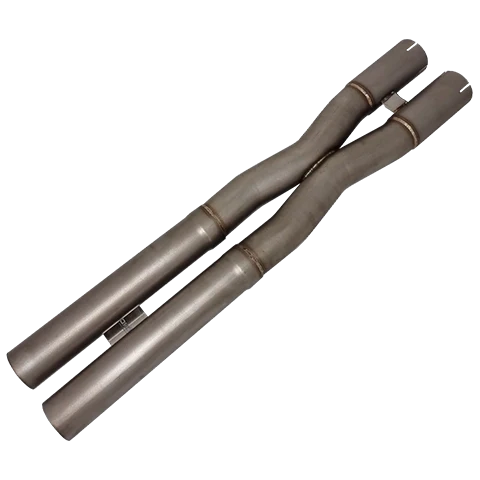 XForce Non-Resonated Mid-Pipe | 2016-2019 Chevrolet Camaro SS (ES-CC16-C2B)