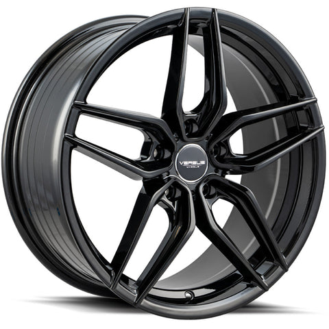 Versus Racing VS7371 Gloss Black 18x8 | 5x114.3 (VS73711885114+40BLACK)