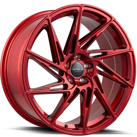 Versus Racing VS777 Gloss Red 20x8.5 | 5x114.3 (VS77720855114+35RED)