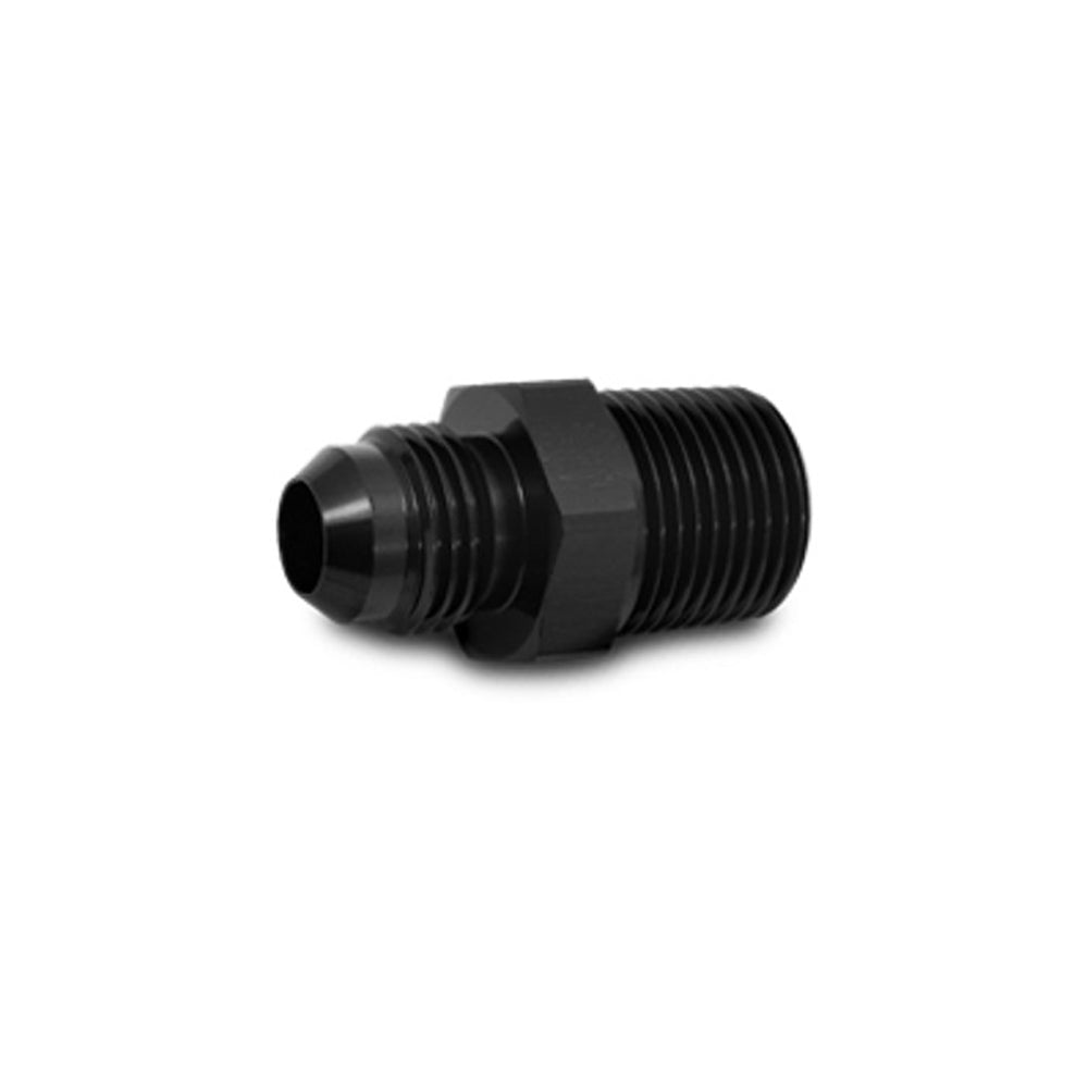 Vibrant Performance Straight Adapter Fitting -10AN X 3/8 NPT, 6061 Aluminum Alloy