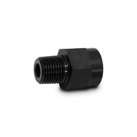 Vibrant 1/8in Male BSP to 1/8in Female NPT Adapter Fitting - Aluminum (10399)