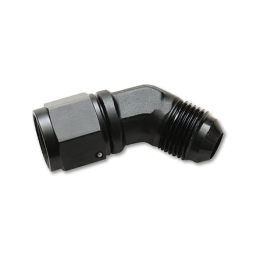 Vibrant Life 8 AN ORB Male Straight Adapter Fitting Black With O-Ring Vpe 16836