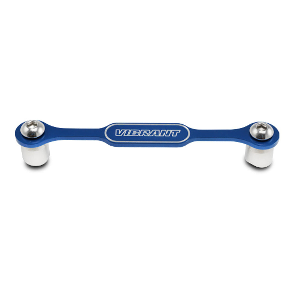 Vibrant Anodized Blue Boost Brace with Aluminum Dowels (12647