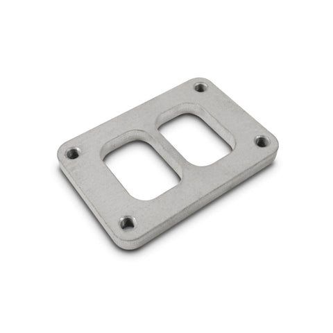 Vibrant T06 Turbo Inlet Flange - Divided Inlet / T304 SS / 1/2in Thick (1443)