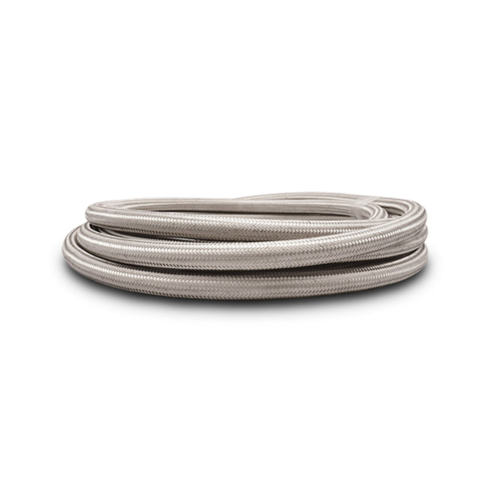 Vibrant 18434: SS Braided Flex Hose with PTFE Liner -4 An 5 Foot Roll