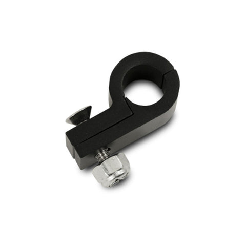 Vibrant Billet P-Clamp 1/2in ID - Anodized Black (20672)