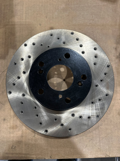 Stoptech Sport Drilled Front Rotor | 2016-2023 Honda Civic non-Si/Type-R (128.40036L/R) - Return