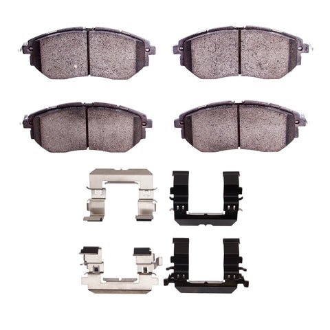 DFC 5000 Advanced Low Metallic Front Brake Pads & Hardware | 2018-2019 Subaru WRX (1552-1078-01)