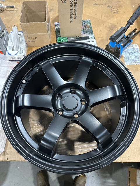 AVID1 AV6 Matte Black 18x10.5 | 5x114.3 (AV0618105H22BK) - Return