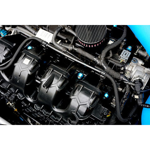 ZSPEC "Stage 2" Dress Up Bolts® Stainless/Billet Fastener Kit | 2016-2018 Ford Focus RS and 2013-2018 Ford Focus ST (00843612182005)