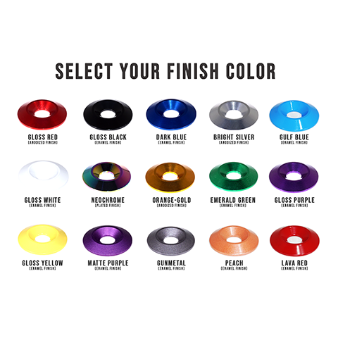 ZSPEC Fenders/Top-of-Bumper/Headlights Stainless/Billet Fasteners | 2008-2013 Mitsubishi Evo X (00843612112682)