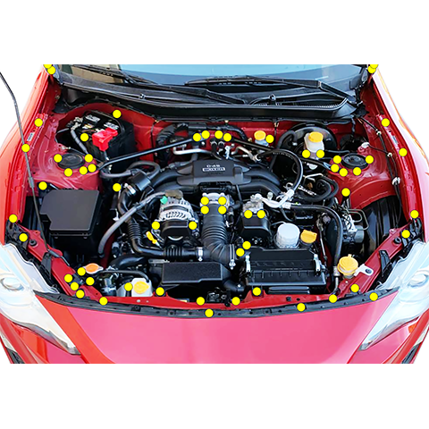 ZSPEC "Stage 2" Dress Up Bolts® Stainless/Billet Fastener Kit | 2013-2021 Subaru BRZ/Scion FR-S/Toyota 86 (00843612148797)