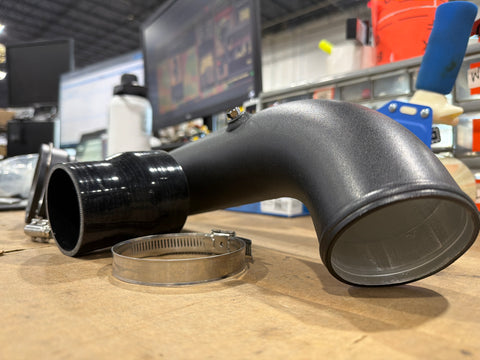 MAP 3" Black Aluminum Charge Pipe | Multiple BMW N55 Fitments (N55-CP) - Return