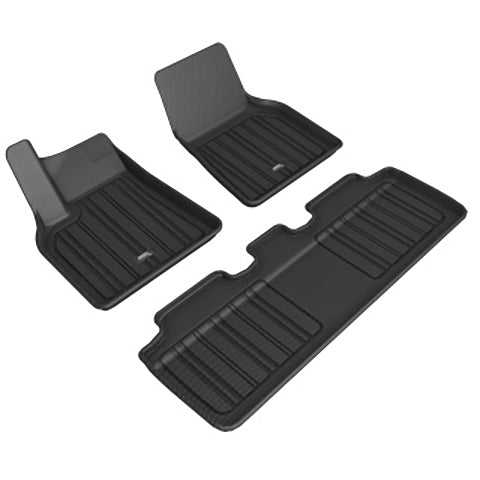 3D MAXpider 1st and 2nd Row Floormats | 2020-2021 Tesla Model Y (E1TL02701809)