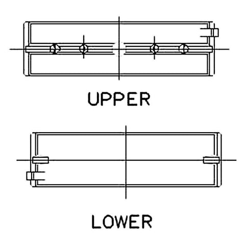 ACL Standard Size High Performance Main Bearing Set | 1987 Nissan MID4 ,1989 – 2000 Nissan 300ZX & 1990 – 1993 Nissan NPT-90 (4M2737H-STD)