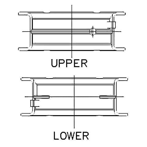 ACL .25 Oversize Main Bearing Set | 2009 - 2021 Nissan GTR & 1989 - 2002 Nissan Skyline (7M2394H-.25)