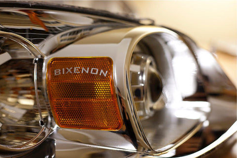 Acme Metal Emblems: Bi-Xenon | Designed for being installed inside a sealed housing only (A180)