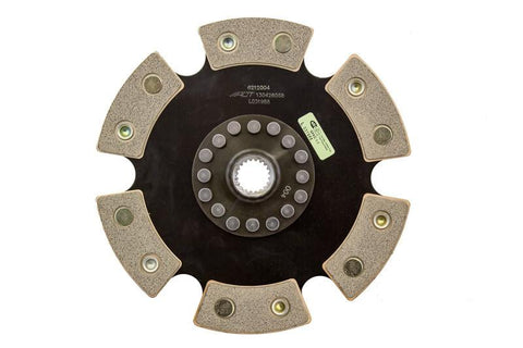 ACT 6-Pad Rigid Racing Clutch Disc | 1988-1991 Honda CRX, 1988-2005 Honda Civic, and 1993-1997 Honda Civic Del Sol (6212004)