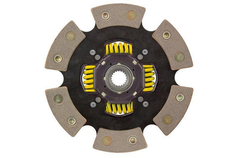 ACT 6-Pad Sprung Racing Clutch Disc | 1988-1991 Honda CRX, 1988-2005 Honda Civic, and 1993-1997 Honda Civic Del Sol (6212104)