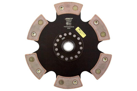 ACT 6 Pad Rigid Racing Clutch Disc | 2003-2005 Dodge Neon SRT-4 (6240026)