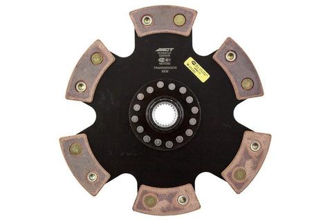 ACT 6-Pad Rigid Racing Clutch Disc | 1990-1996 Nissan 300ZX, 2003-2008 Nissan 350Z/Infiniti G35, and 2009-2020 Nissan 370Z (6250006)