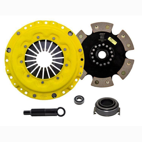 ACT Sport Race Clutch Kit w/ Rigid 6-Pad Disc | 99-00 Honda Civic Si / 94-97 Del Sol VTEC & 94-01 Acura Integra (AI4-SPR6)
