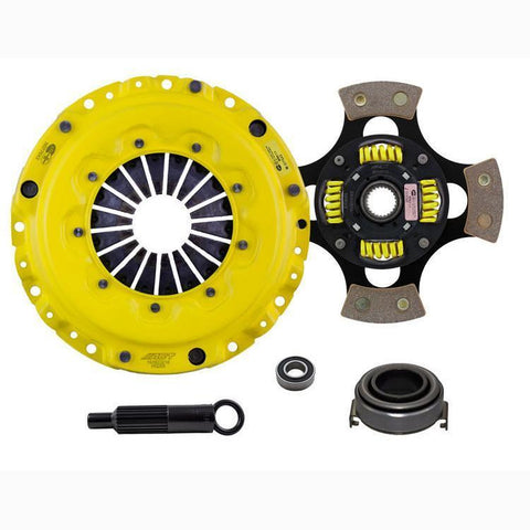 ACT XT Race Clutch Kit w/ Sprung 4-Pad Disc | 99-00 Honda Civic Si / 94-97 Del Sol VTEC & 94-01 Acura Integra (AI4-XTG4)