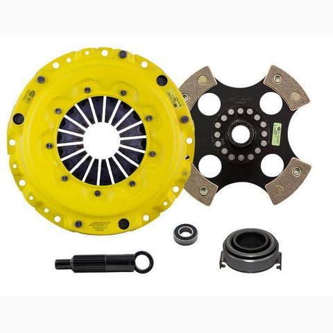 ACT XT Race Clutch Kit w/ Rigid 4-Pad Disc | 99-00 Honda Civic Si / 94-97 Del Sol VTEC & 94-01 Acura Integra (AI4-XTR4)