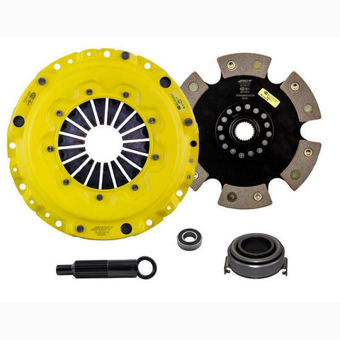 ACT XT Race Clutch Kit w/ Rigid 6-Pad Disc | 99-00 Honda Civic Si / 94-97 Del Sol VTEC & 94-01 Acura Integra (AI4-XTR6)