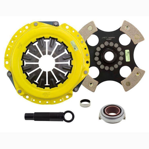 ACT XT Race Clutch Kit w/ Rigid 4-Pad Disc | 02-11 Honda Civic Si & 02-06 Acura RSX / 04-08 TSX (AR1-XTR4)