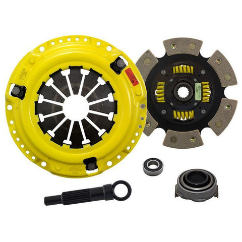 ACT HD Race Clutch Kit w/ Sprung 6-Pad Disc | 92-05 Honda Civic / 93-97 Del Sol (HC5-HDG6)