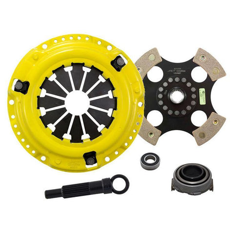 ACT Sport Race Clutch Kit w/ Rigid 4-Pad Disc | 92-05 Honda Civic / 93-97 Del Sol & 97-05 Acura EL (HC5-SPR4)