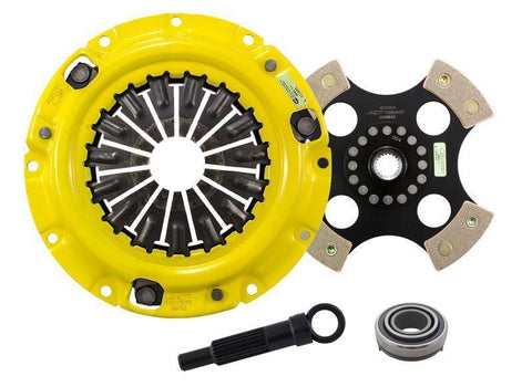 ACT HD Pressure Plate/4 puck Solid Hub Disc Clutch Kit | 1990-1999 Mitsubishi Eclipse GSX/Eagle Talon TSi/Plymouth Laser RS, and 1991-1999 Mitsubishi 3000GT/Dodge Stealth (MB1-HDR4)