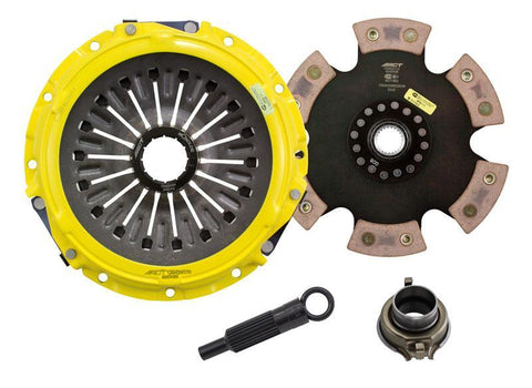 ACT Xtreme Duty 6 Puck Solid Disc Clutch Kit | 2003-2006 Mitsubishi Evo 8/9 (ME2-XTR6)