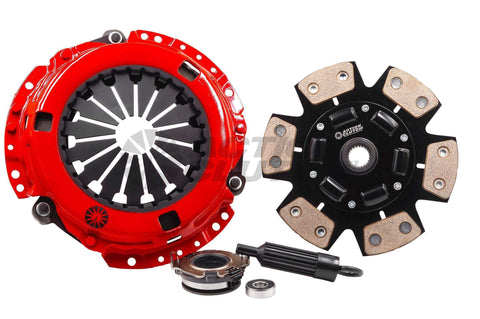 Action Clutch Stage 5 Iron Button 6-Puck Sprung Clutch Kit | 1992-2001 Honda Prelude 2.2L/2.3L (ACR-0733)