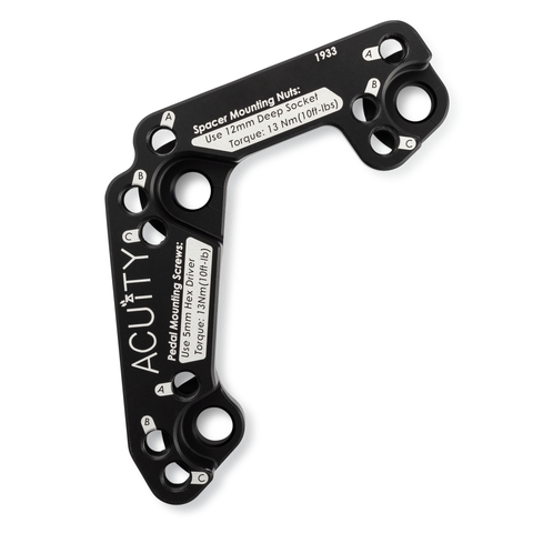Acuity RHD Throttle Pedal Spacer | Multiple Honda Fitments (1933)