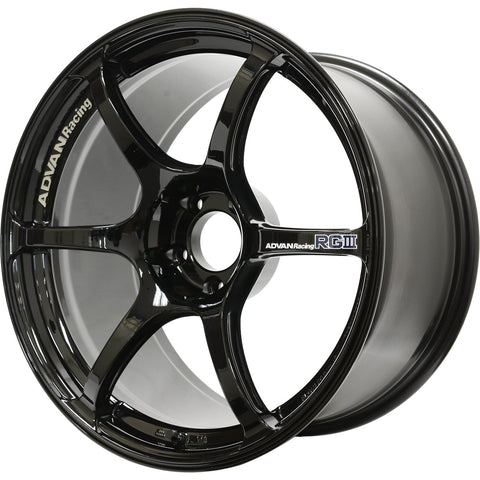 Advan Racing RGIII 5x114.3 Bolt 73.1 Hub 17" Size Wheels in Racing Gloss Black