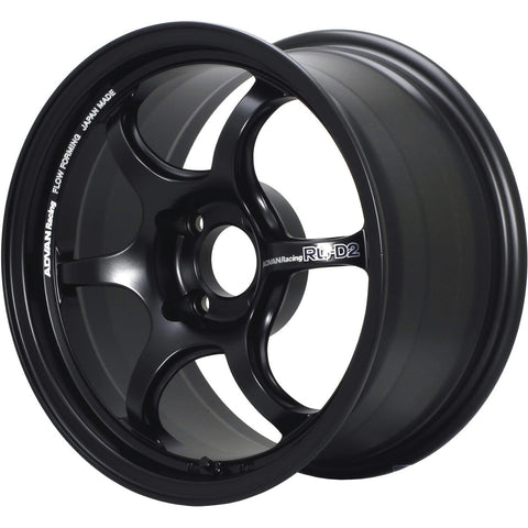 Advan Racing RG-D2 5x114.3 Bolt 73.1 Hub 18" Size Wheels in Semi Gloss Black