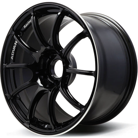 Advan Racing RZII Gloss Black w/ Machined Lip Ring 19x9.5 | 5x120 (YAZ9J35WB)