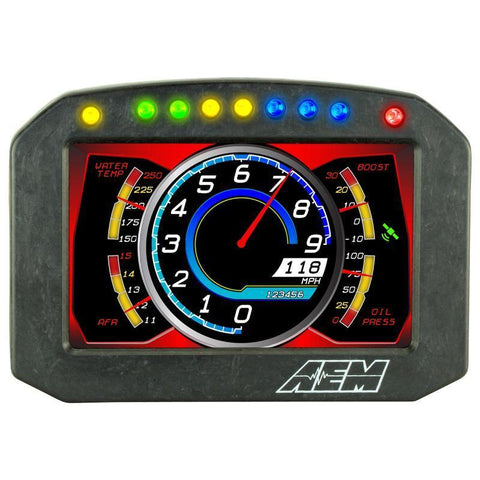 AEM CD-5 Carbon Flat Panel Digital Dash Display (30-560XF)
