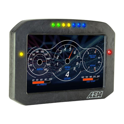 AEM CD-7 Carbon Flat Panel Digital Dash Display (30-570XF)
