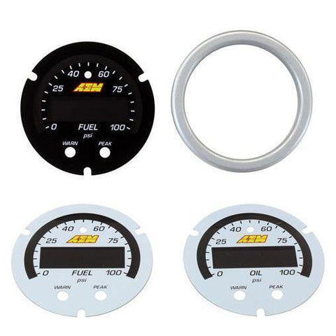 AEM X-Series Oil/Fuel Pressure Gauge Accessory Kit (30-0301-ACC)