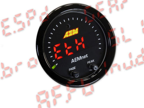 AEM X-Series AEMnet CAN bus Gauge (30-0312)